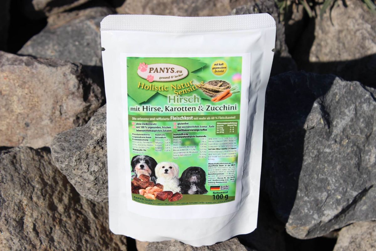 Holistic - Menü...Hirsch, Hirse & Zucchini 